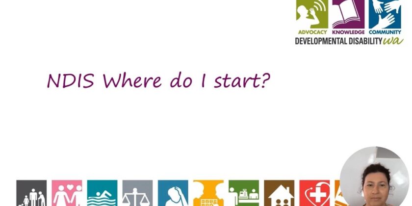 NDIS where do I start video training information