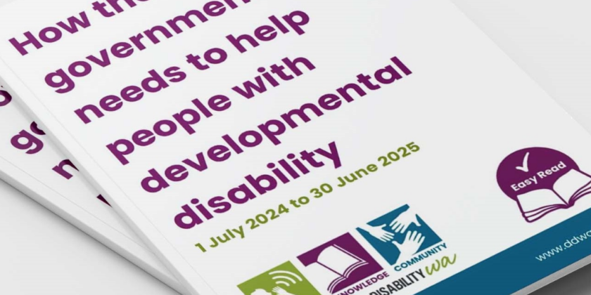 how the government needs to help people with developmental disability