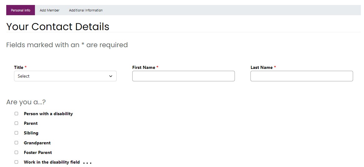 DDWA Membership Form image