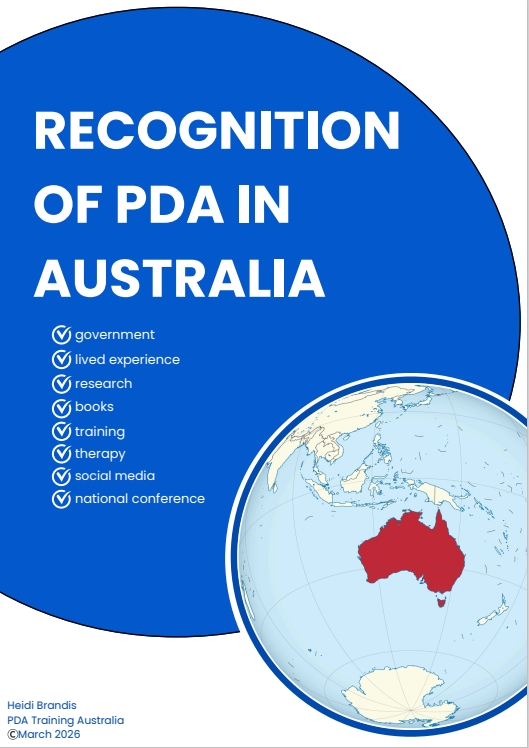 Recognition of PDA in Australia (March 2026 update)